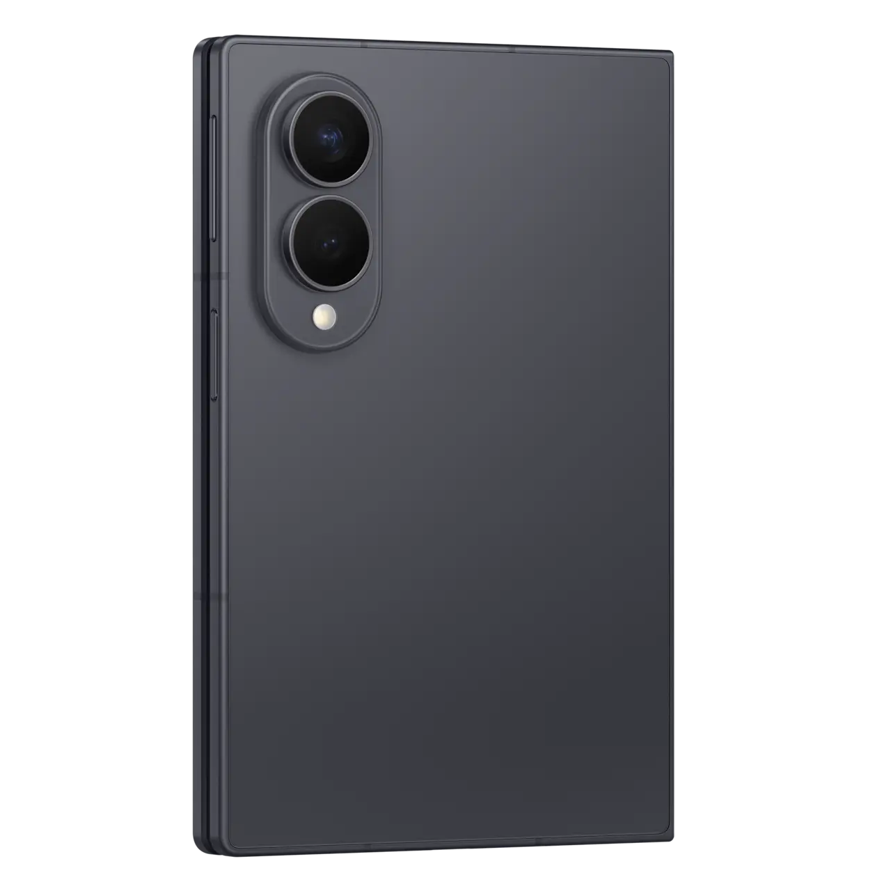 Samsung Galaxy Z Fold 8 5G foldable phone, graphite back close-up showing camera module