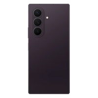 Samsung foldable smartphone in graphite, back panel with triple camera module