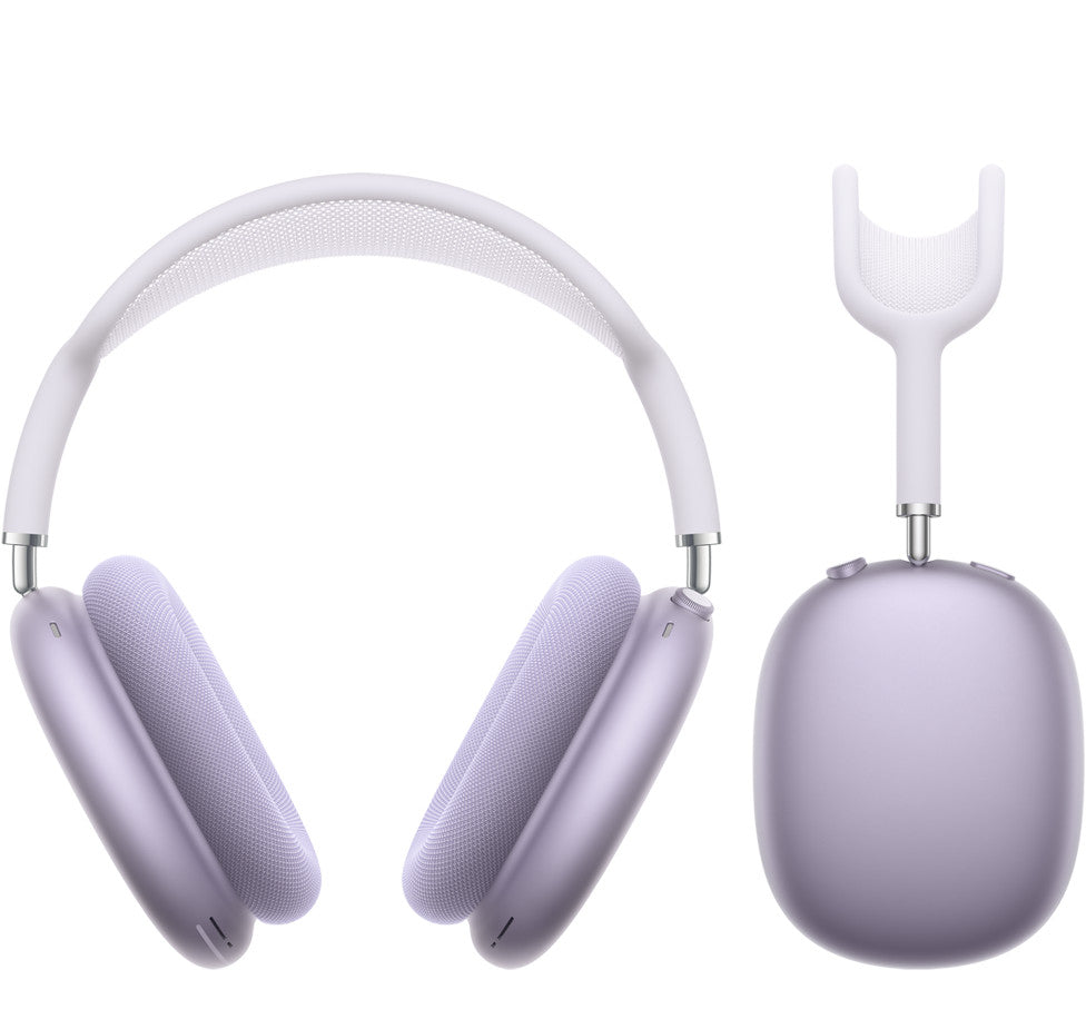 Apple AirPods Max USB-C headphones in purple with padded mesh ear cups
