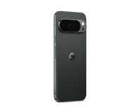 Pixel 10 Pro XL smartphone back corner view with camera bar and logo