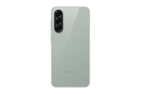 Samsung Galaxy A56 dual SIM smartphone in Olive, back view with triple camera