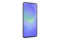 Galaxy A36 5G phone, white front view with colorful screen