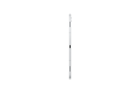 Galaxy Tab S10+ 5G side profile, Platinum Silver button and port