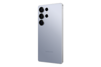 Galaxy S25 Ultra dual SIM 5G rear view with quad cameras in light silver