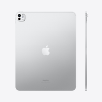 13-inch iPad Pro (M4) Silver back and side view