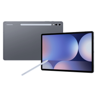 Galaxy Tab S10 Ultra tablet, Moonstone Grey, with stylus and dual-screen view