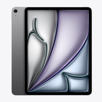 13-inch iPad Air M3, Wi‑Fi, 128GB in Purple, front view with screen on