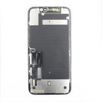 iPhone 11 display screen assembly back plate with speaker and flex contacts