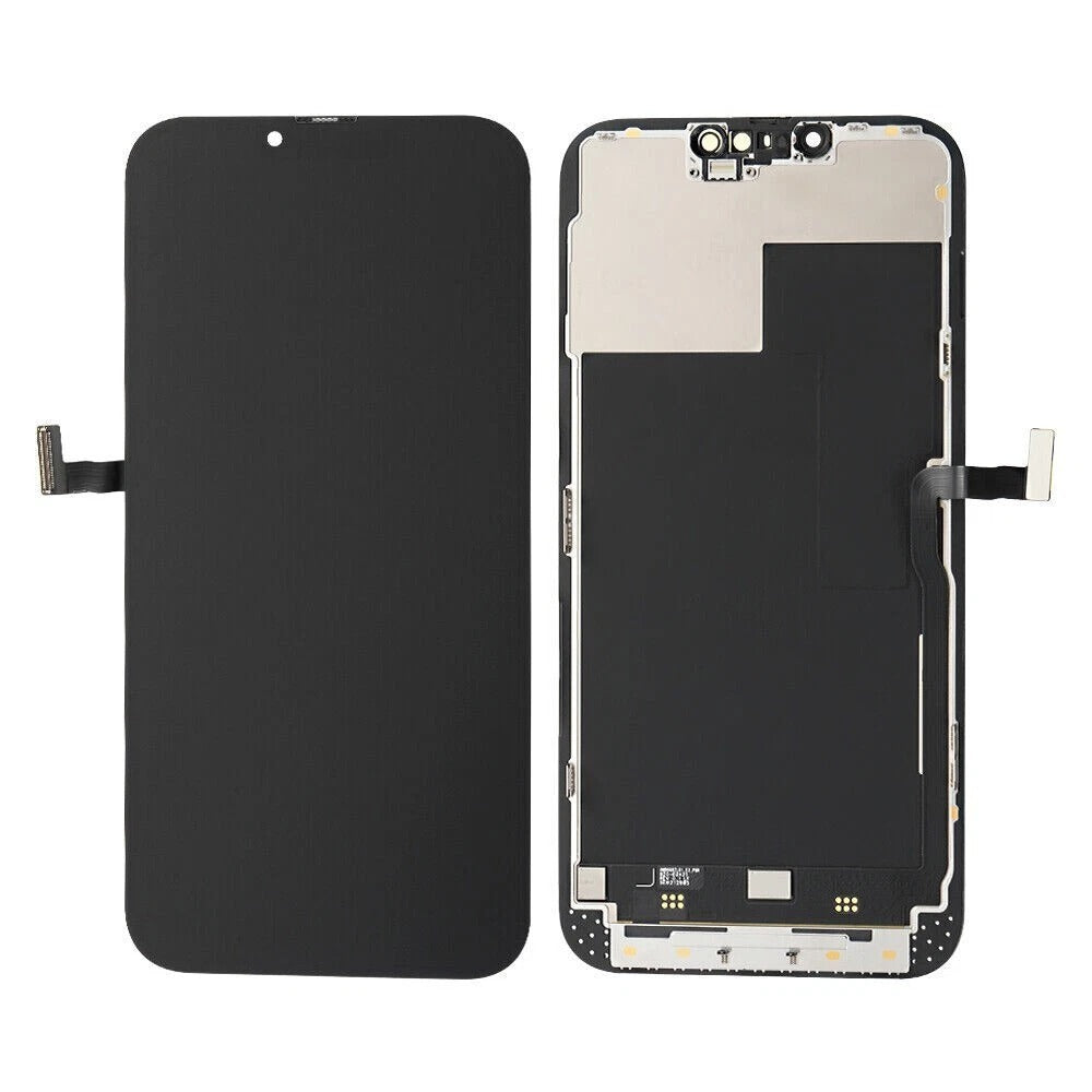iPhone 13 Pro Max screen replacement front glass panel with attached flex strips