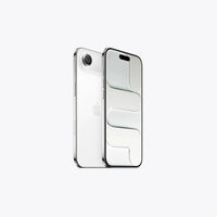 Apple iPhone Air 5G smartphone in cloud white, front and back views