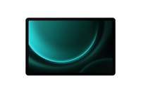 Samsung Galaxy Tab S9 FE mint tablet front view with edge-to-edge display