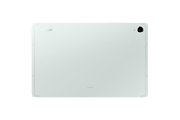 Samsung Galaxy Tab S9 FE silver/gray tablet back with camera and AKG markings