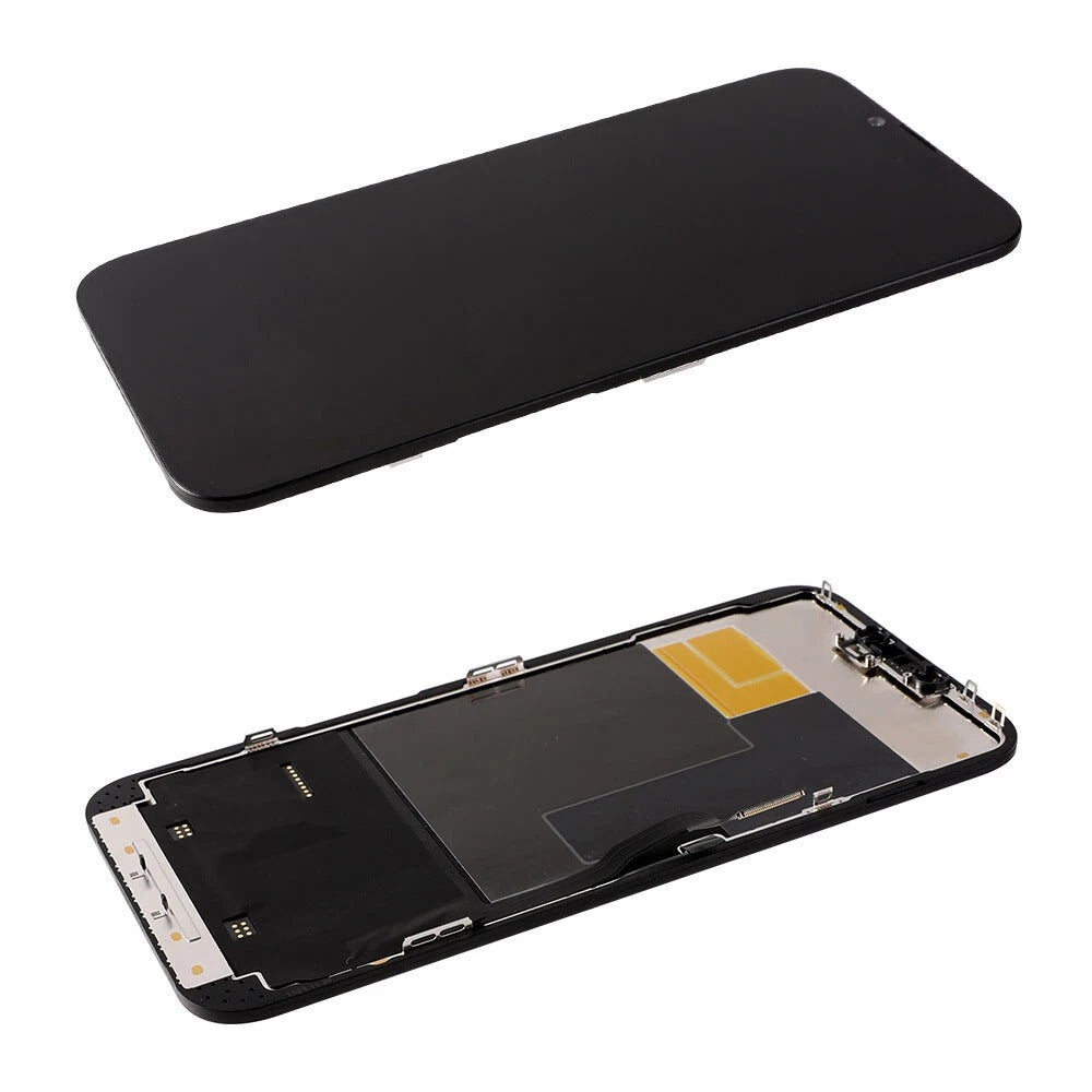 iPhone 13 Pro Max screen replacement back housing with ribbon connectors