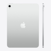 11-inch iPad A16 chip in Silver, back view with side profile