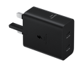سامسونج محول سفر 50 واط USB-C ديو مع كابل USB-C