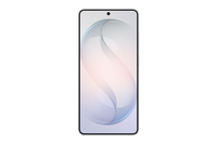 Galaxy S26 Ultra white front with curved display